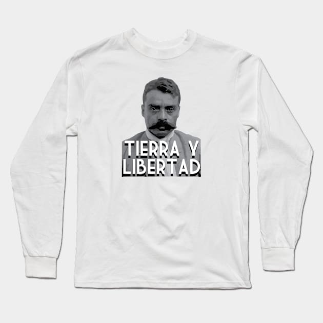 Zapata Long Sleeve T-Shirt by FleebMerch